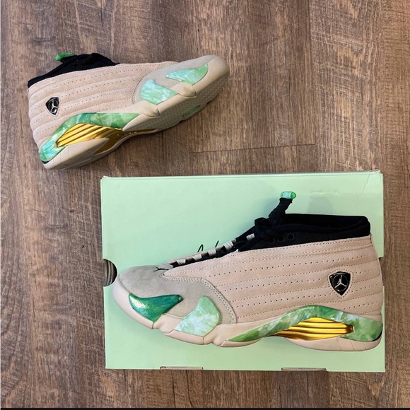Air Jordan 14 XIV Retro Low SP x Aleali May Fortune - Picture 2 of 13